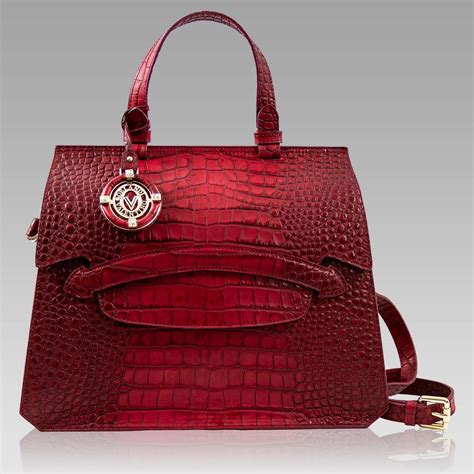 red croc purses